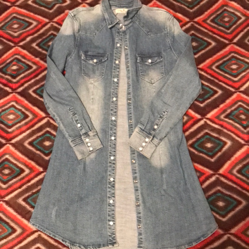 Denim dress